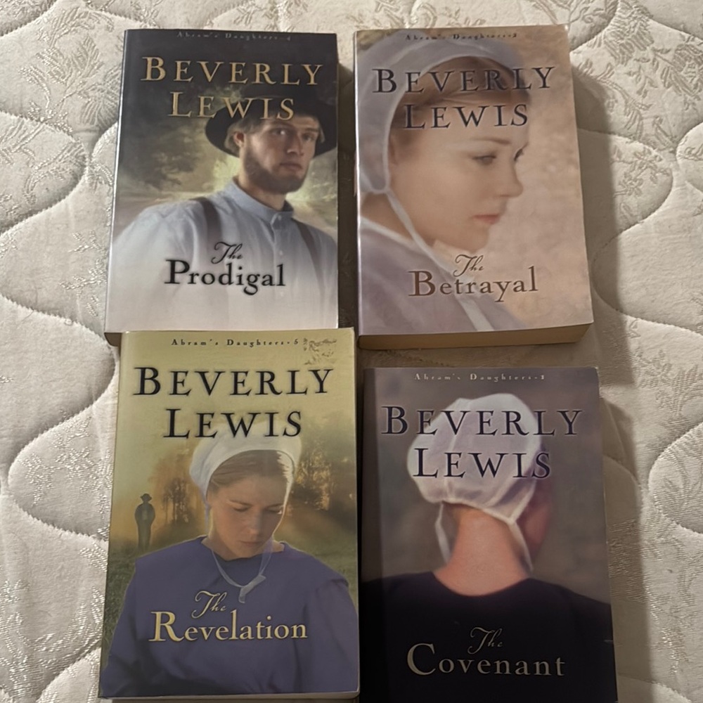 Beverly Lewis set of 4 paperbacks